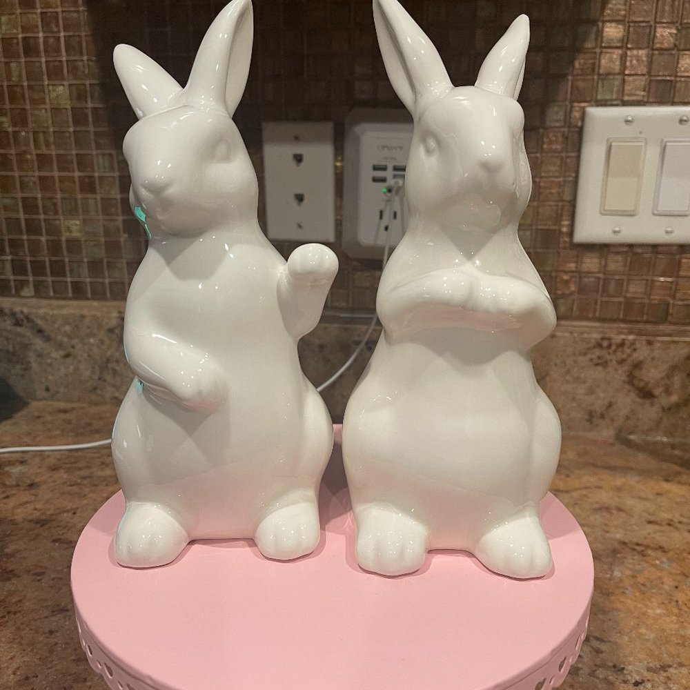 Target Ceramic Easter Ceramic Set of Bunnies 2022